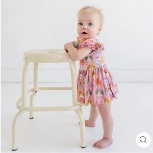 Little Sleepies NIB Boho Bunnies Twirl Dress with Bodysuit